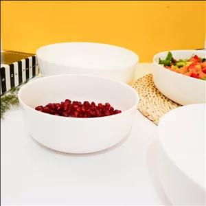 کاسه لومینارک ست 4 عددی در 4 سایز  قابل استفاده در ماکروفر و ماشین ظرفشویی