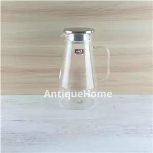 پارچ پیرکس درب استیل شعله مستقیم دلی مدل GPH30 ظرفیت 1.8 لیتر