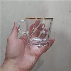 فنجان بلینکمس مدل کار لب طلای هلندی در بسته های ششتایی کیفیت عالی ضد شوک