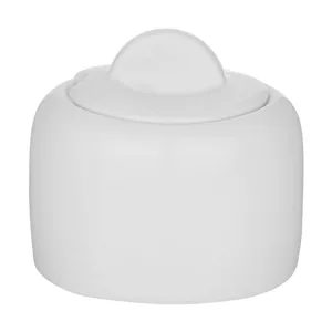 ظرف شکر چینی زرین ایران سری هتلی 49 مدل سفید کد 06 درجه عالی