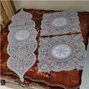 رومیزی سه تیکه ترک طرح لاله