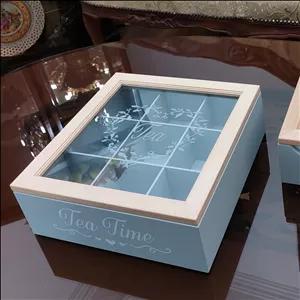 تیبگ چوبی تیباکس چوبی ظرف پذیرایی