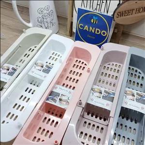 جااسکاچی و جا دستمال کشویی سینک پلاستیکی