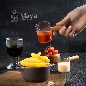 سس خوری پیرکس دسته چوبی