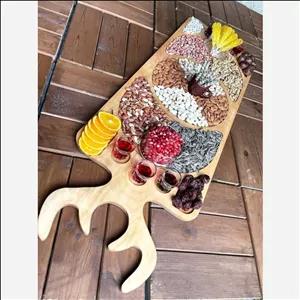 سینی سرو گوزن مستطیل، تخته سرو مستطیل