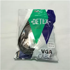 کابل مانیتور یا وی جی  ای VGA برند DETEX  متراژ 3 متری
