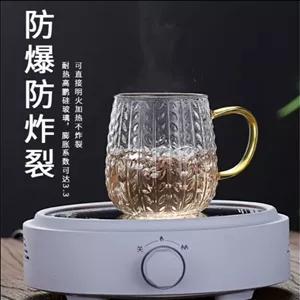 لیوان پیرکس طرح گندمی