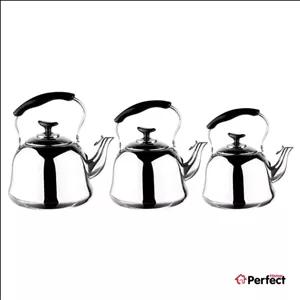 کتری استیل لوله دار3 لیتر برند پرفکت هوم