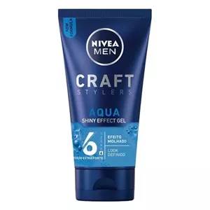ژل حالت دهنده مو نیوآ سری Craft مدل Aqua Shiny Effect Gel شماره 6 حجم 150 میل