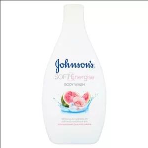 ژل شستشوی بدن جانسون مدل Soft Energise با رایحه هندوانه و رز حجم 400 میل