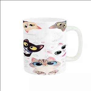 ماگ پادآفرین مدل گربه های بامزه و کیوت کد p9639