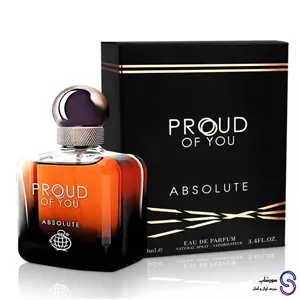 عطر ادکلن پرود اف یو ابسولوت برند فرگرنس ورد ۱۰۰ میل