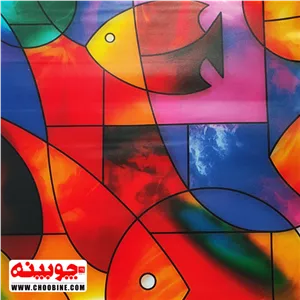 برچسب شیشه مات کن رنگی کد 418 (عرض 45 سانتیمتر)