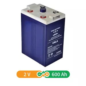 باتری 2 ولت 600 آمپر صبا باتری - باتری سیلد اسید