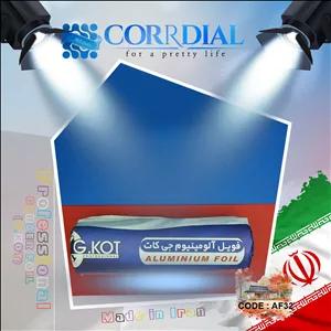 فویل آلومینیوم مش و رنگ جی کات ( 1000 گرم - عرض 20 سانتی متر - بیمه ارسال - Professional Barber G.KOT Foil)