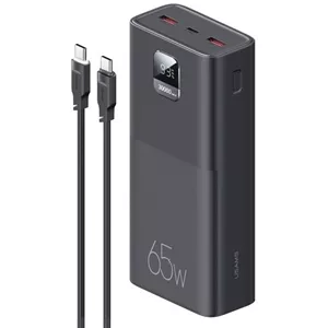 پاوربانک یوسمز 65 وات ظرفیت30000 میلی آمپر USAMS 30000mAh PD 65W Fast Charging Power Bank