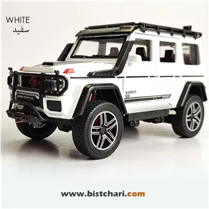 ماکت ماشین مرسدس بنز  Mercedes-Benz مدل (G-Class (Brabus Adventure رنگ سفید
