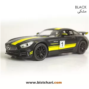 ماکت ماشین مرسدس بنز Mercedes-Benz مدل AMG GT رنگ مشکی