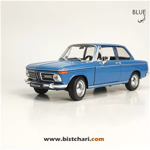 ماکت ماشین بی ام و BMW مدل 2002 ti رنگ آبی