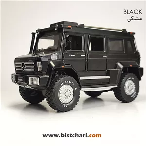 ماکت ماشین مرسدس بنز Mercedes-Benz مدل Unimog U5000 رنگ مشکی