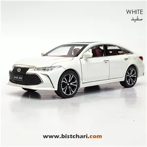 ماکت ماشین تویوتا Toyota مدل Avalon رنگ سفید
