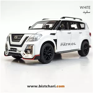 ماکت ماشین نیسان Nissan مدل Patrol Armada رنگ سفید