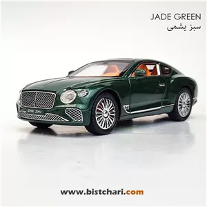 ماکت ماشین بنتلی Bentley مدل Continental GT رنگ سبز یشمی