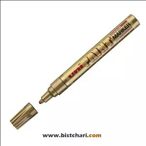 ماژیک پرمننت طلایی مدل Uni Paint marker برند یونی بال Uni ball