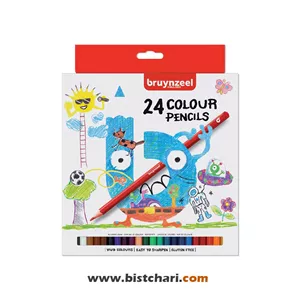 مداد رنگی 24 رنگ برند برونزیل Bruynzeel