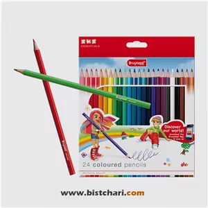 مداد رنگی 24 رنگ برند برونزیل Bruynzeel