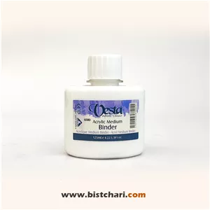 چسب بیندر 125ml وستا Vesta (Acrylic Medium Binder)