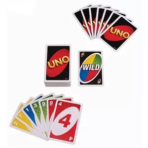بازی اونو Uno بسته 124 کارتی