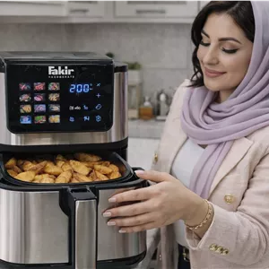 سرخکن بدون روغن دو المنتی فکر مدل FAK‑1936