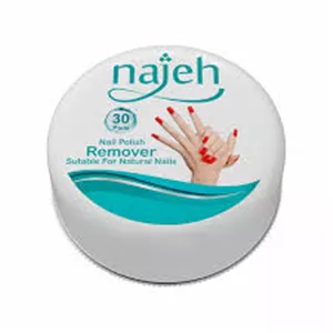 پد لاک پاک کن کاسه ای ناژه Najeh بسته 30 عددی