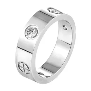 حلقه کارتیر نگین دار کد rg-m-55
