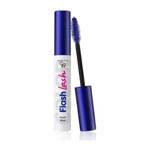 ریمل حجم‌دهنده و بلندکننده گلدن رز مدل Flash Lash Royal Blue شماره 4 آبی سلطنتی حجم 9 میلی‌لیتر