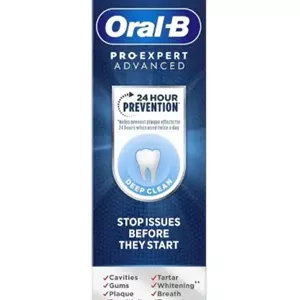 خمیردندان اورال بی پرو اکسپرت Oral‑B Pro‑Expert Advanced Deep Clean با رایحه نعناع