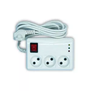 محافظ 3 خانه یخچالی بدون ارت فروزش کابل 2.8 متری 3 سال گارانتی
