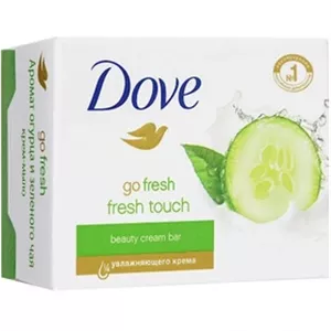 صابون داو خیار و چای سبز مدل fresh touch Dove fresh touch Beauty Cream Bar حجم 135 گرمی