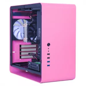 کیس گیمینگ جانسبو مدل UMX3 PINK برند JONSBO