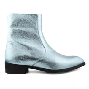 چکمه پاشته دار کوبایی زیب دار سنت لورنت Saint Laurent Cuban heeled boots