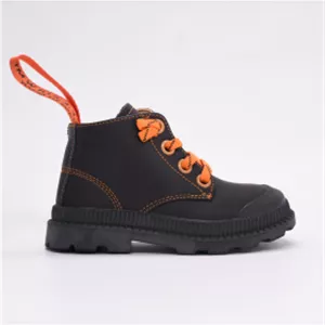نیم بوت پسرانه چرمی نومینو رنگ قهوه ای Nominoo brown boots