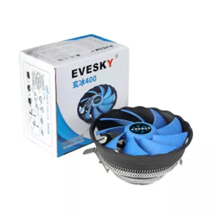 خنک کننده CPU ایوسکی مدل 800–2000 RPM CPU Cooling Fan برند EVESKY