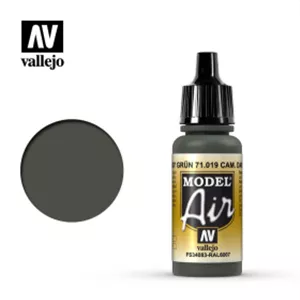 رنگ والجو (Vallejo) مدل Model Air کد 71.019 رنگ Dark Green RAL6007 حجم 17ml