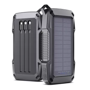 پاوربانک خورشیدی و وایرلس ایشاین مدل ESHINE ES926L ظرفیت 50000mAh توان 22.5W