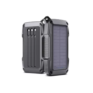 پاوربانک خورشیدی و وایرلس ایشاین مدل ESHINE ES926L Pro ظرفیت 50000mAh توان 65W