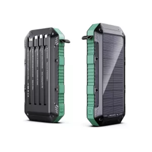 پاوربانک خورشیدی و وایرلس ایشاین مدل ESHINE ES960A ظرفیت 20000mAh توان 10W