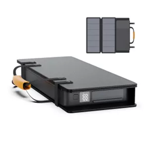 پاوربانک خورشیدی تاشو ایشاین مدل ESHINE ES-B05 Pro ظرفیت 100000mAh فست شارژ 65W