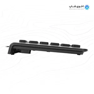 کیبورد گیمینگ گرین مدل GK-304 با نورپردازی RGB و کلیدهای مکانیکی