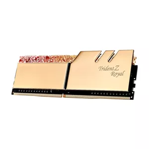 رم دسکتاپ DDR4 دو کاناله 3200 مگاهرتز CL16 جی اسکیل مدل Trident Z Royal Gold ظرفیت 16 گیگابایت